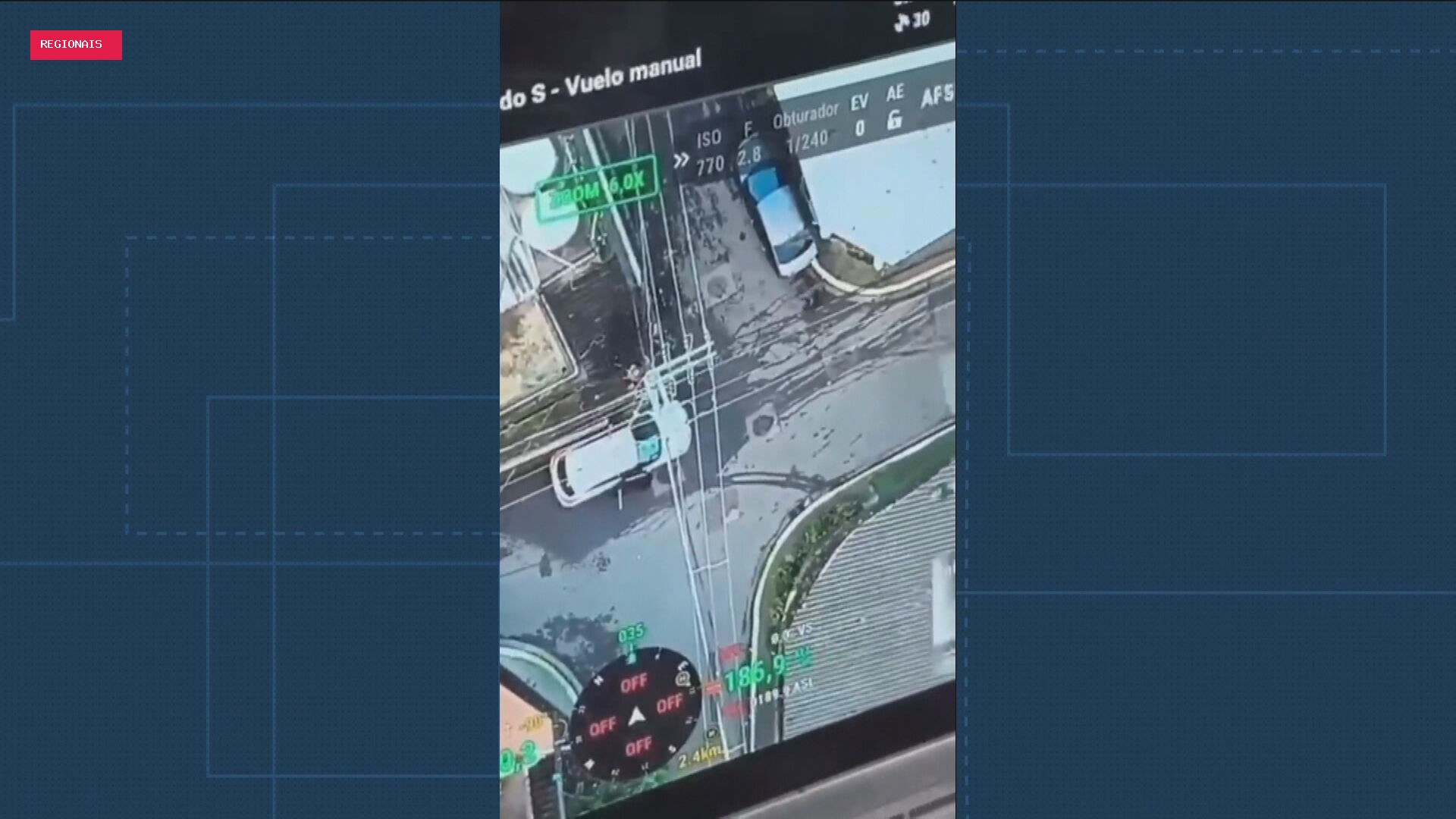 Drones usados por criminosos com explosivos cruzam rota de helicópteros no Rio e podem causar acidentes