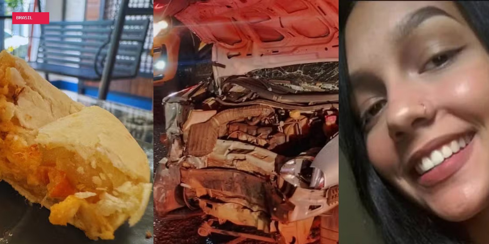 Você viu? Duas mortes em acidente com carro de aplicativo, grávida morre pedindo cesárea e receita de pão