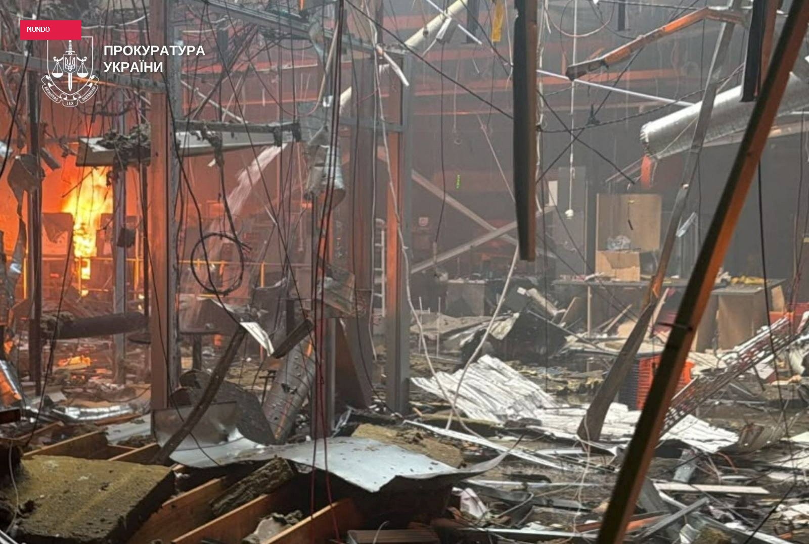 Drones da Rússia atacam shopping na Ucrânia e deixam 15 mortos