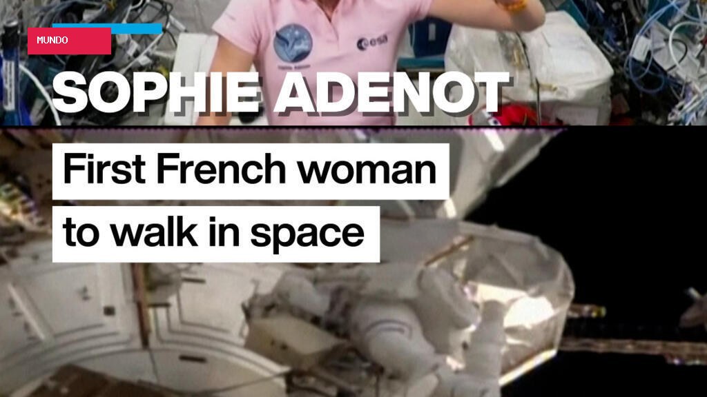 Sophie Adenot: First French woman to walk in space