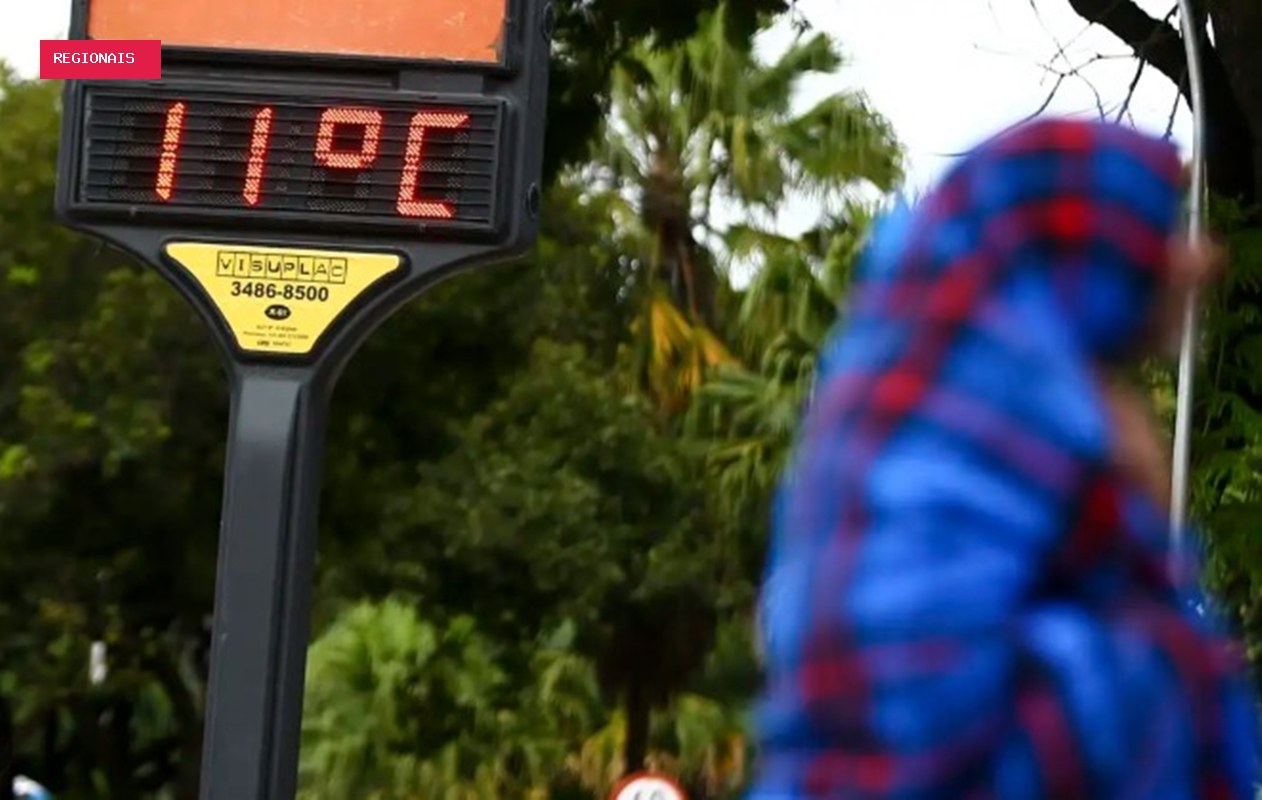Clima: massa de ar polar causada por ciclone gela o Sul neste sábado