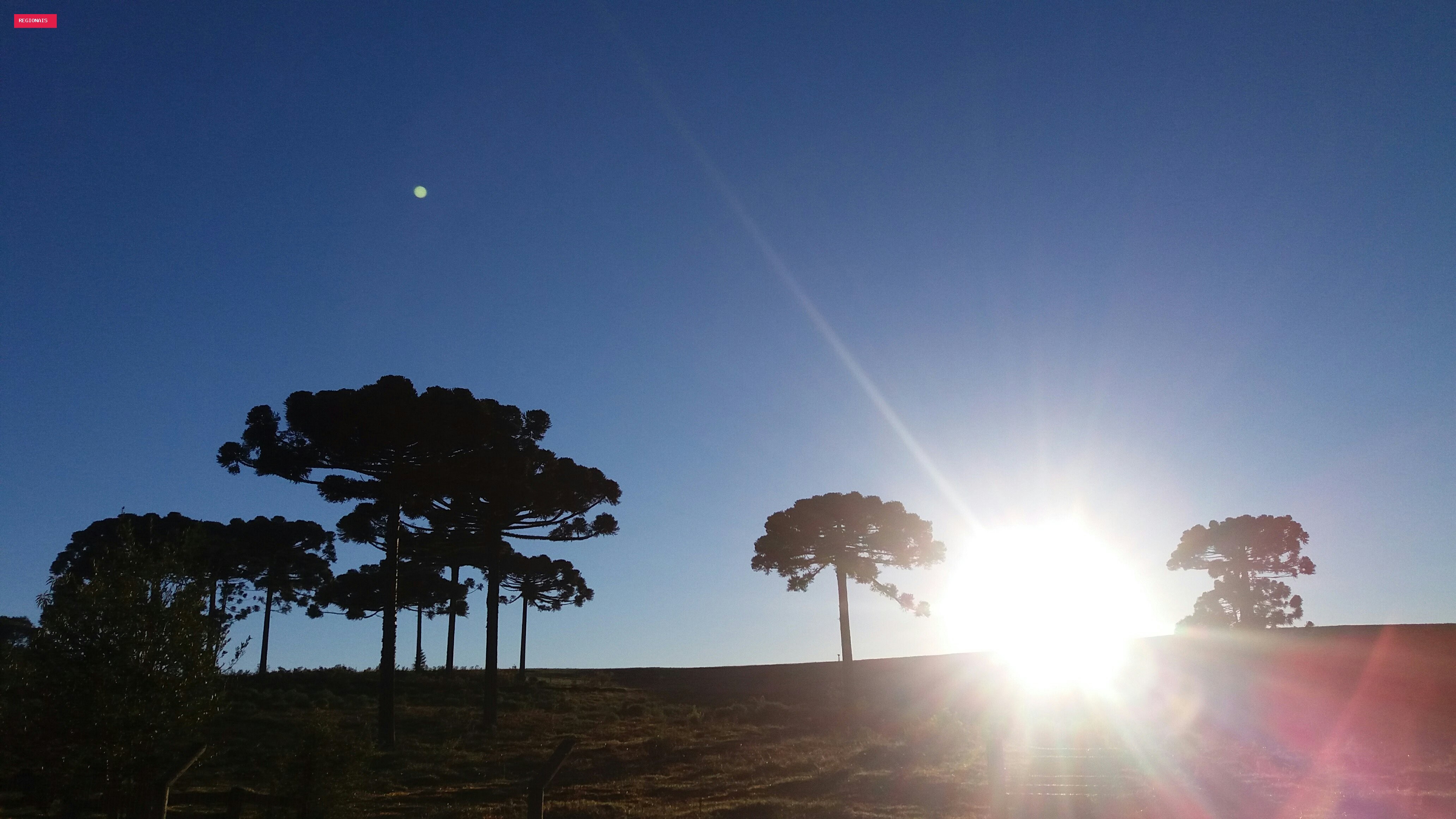 Frente fria traz frio e mínimas invertidas ao Paraná