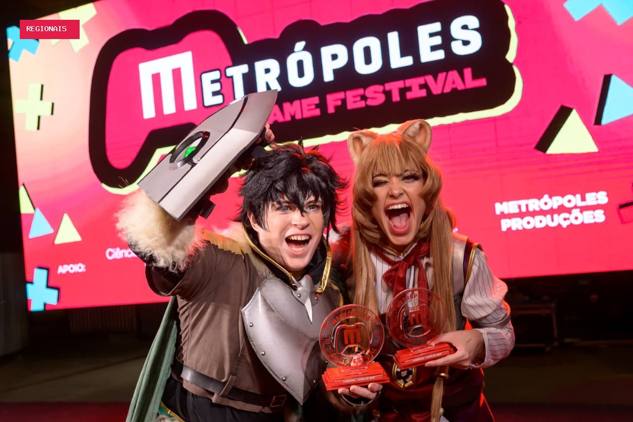 Casal vence seletiva do World Cosplay Summit no Metrópoles Game Festival