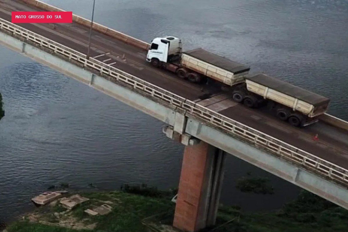 Ponte sobre o Rio Paraguai na BR-262 será interditada neste sábado (22); saiba quando bloqueio termina