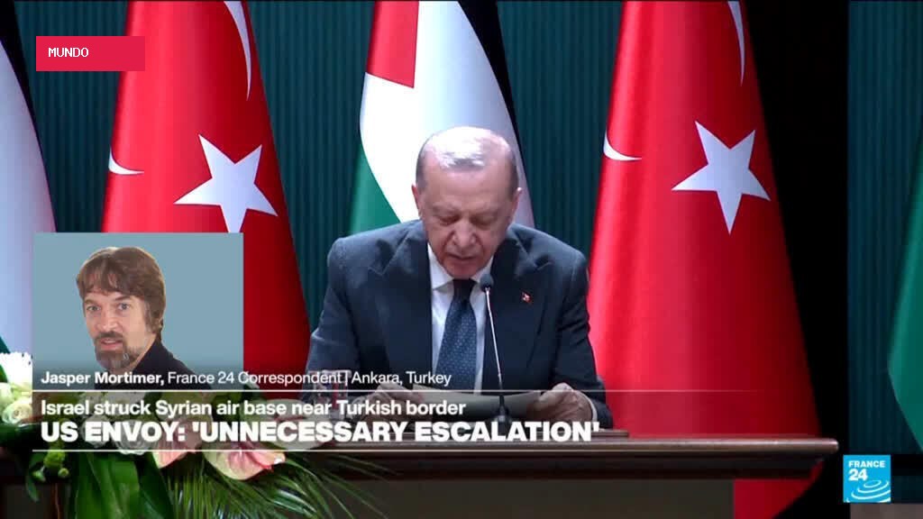 Turkey slams Israel's 'untenable' claims after strikes on Syrian base
