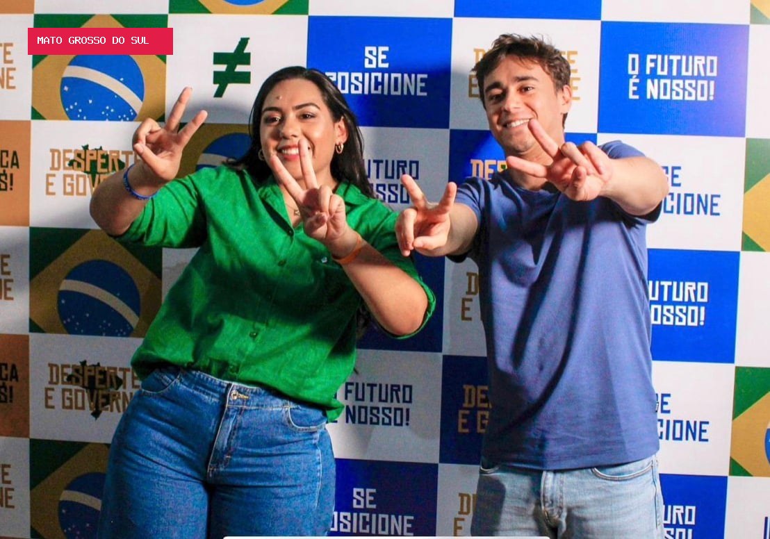 Nikolas reforça apoio a Cassy Monteiro na disputa por vaga de deputada federal em MS