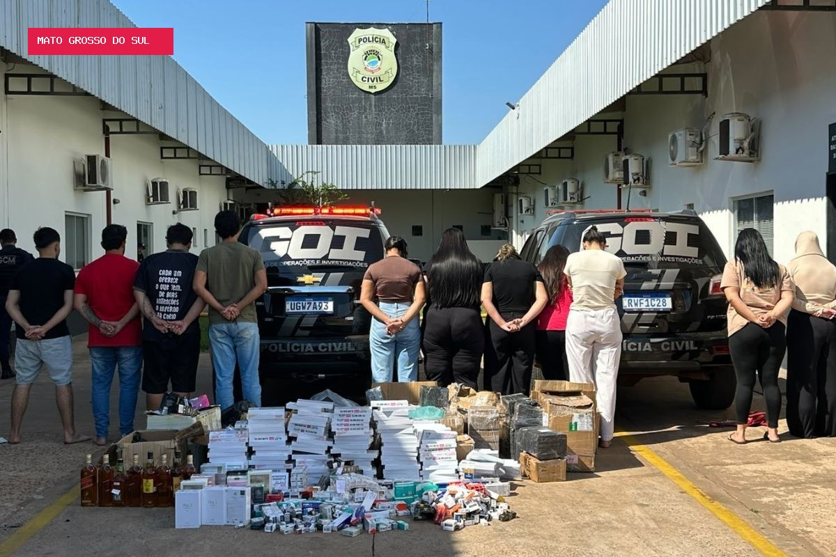 Denúncia anônima revela 'depósito' de canetas emagrecedoras e termina com 11 presos em Campo Grande