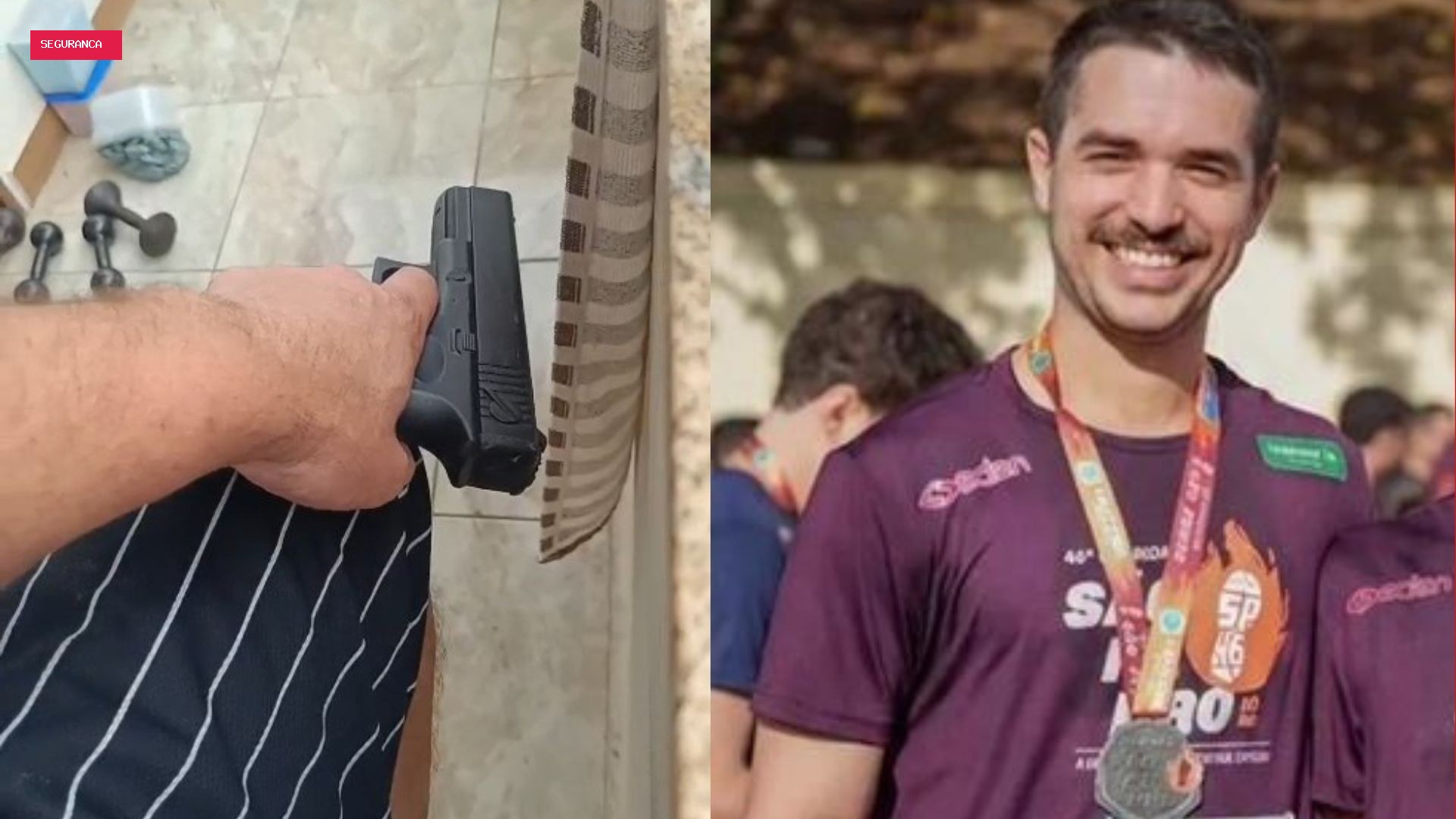Homem é detido após gravar vídeo com arma falsa durante socorro de PM morto em serviço no ES: 'Se brotar do