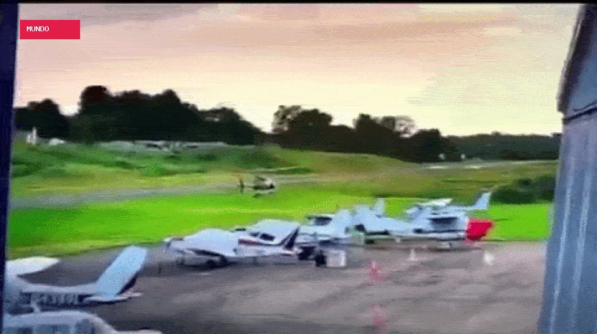 Piloto morre após avião bater em helicóptero da polícia nos EUA