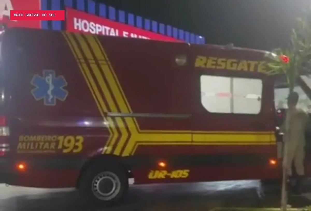 Jovem é esfaqueado três vezes e fica em estado grave em Rio Brilhante