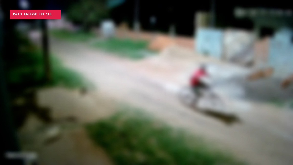 Câmeras flagram fuga de suspeito após feminicídio em Campo Grande