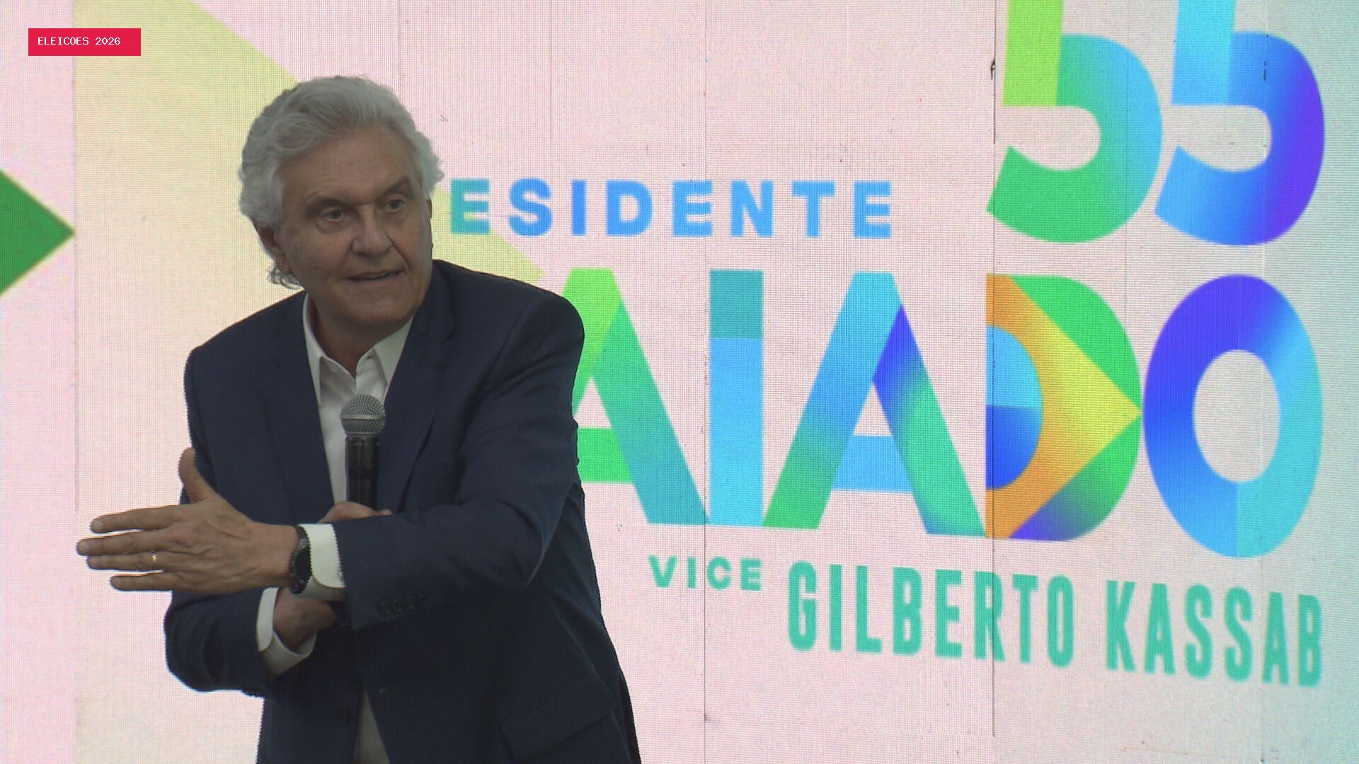 Caiado apresenta plano para a Saúde com foco em prevenção, digitalização do SUS e prioridade na fila para