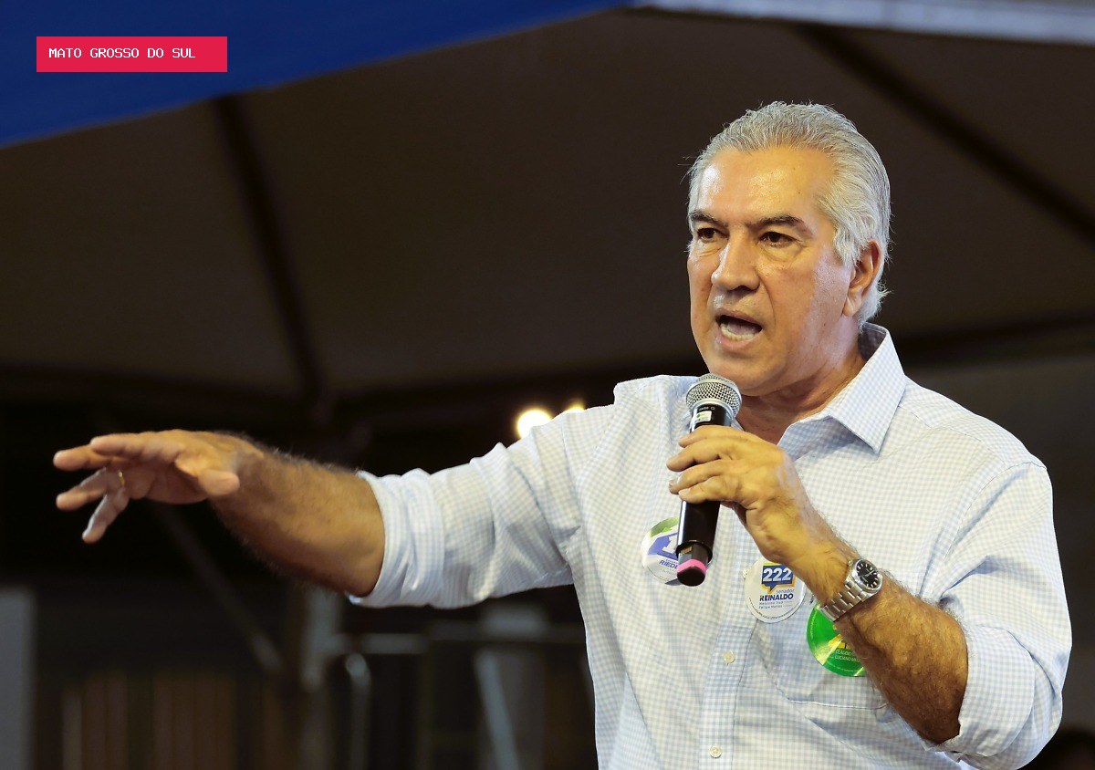 Reinaldo Azambuja atribui crise econômica ao governo e critica fechamento de empresas no Brasil