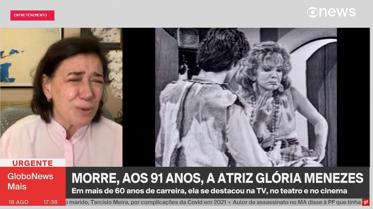 'Que dia difícil. Nossas referências estão indo embora', lamenta Lilia Cabral sobre mortes de Glória