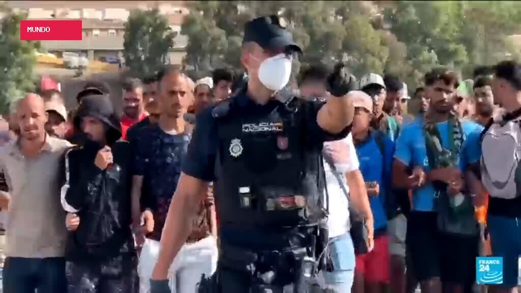 Hundreds of migrants relocated to temporary shelters following Ceuta border crisis