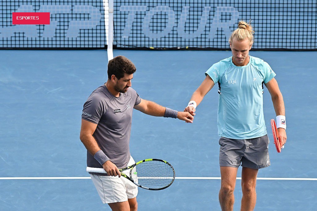 Rafa Matos e Orlando Luz vencem Nys e Roger-Vasselin e chegam à final do Masters 1000 de Cincinnati