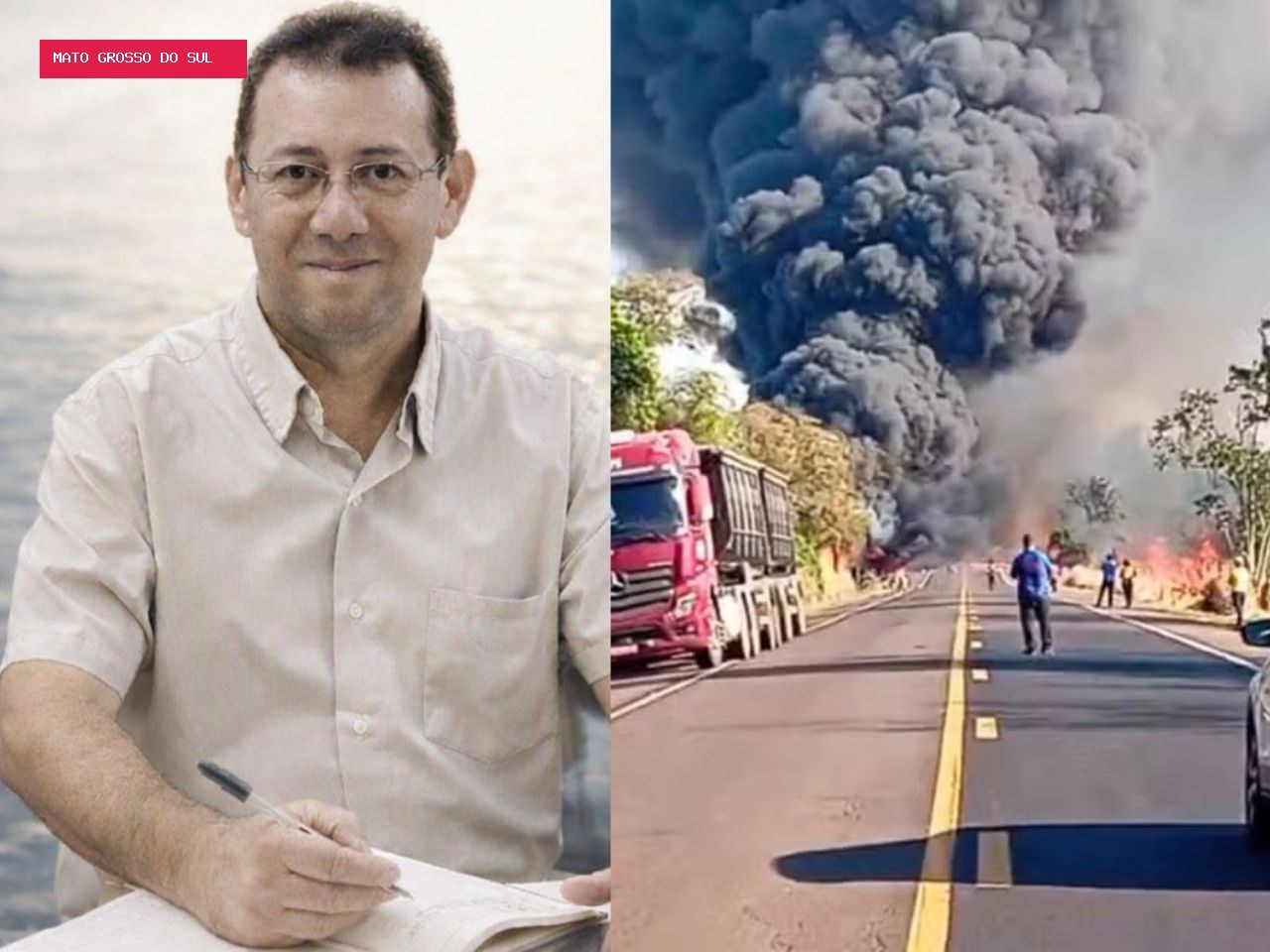 Família que estava a caminho de casamento está entre vítimas mortas em explosão de carretas na BR-163