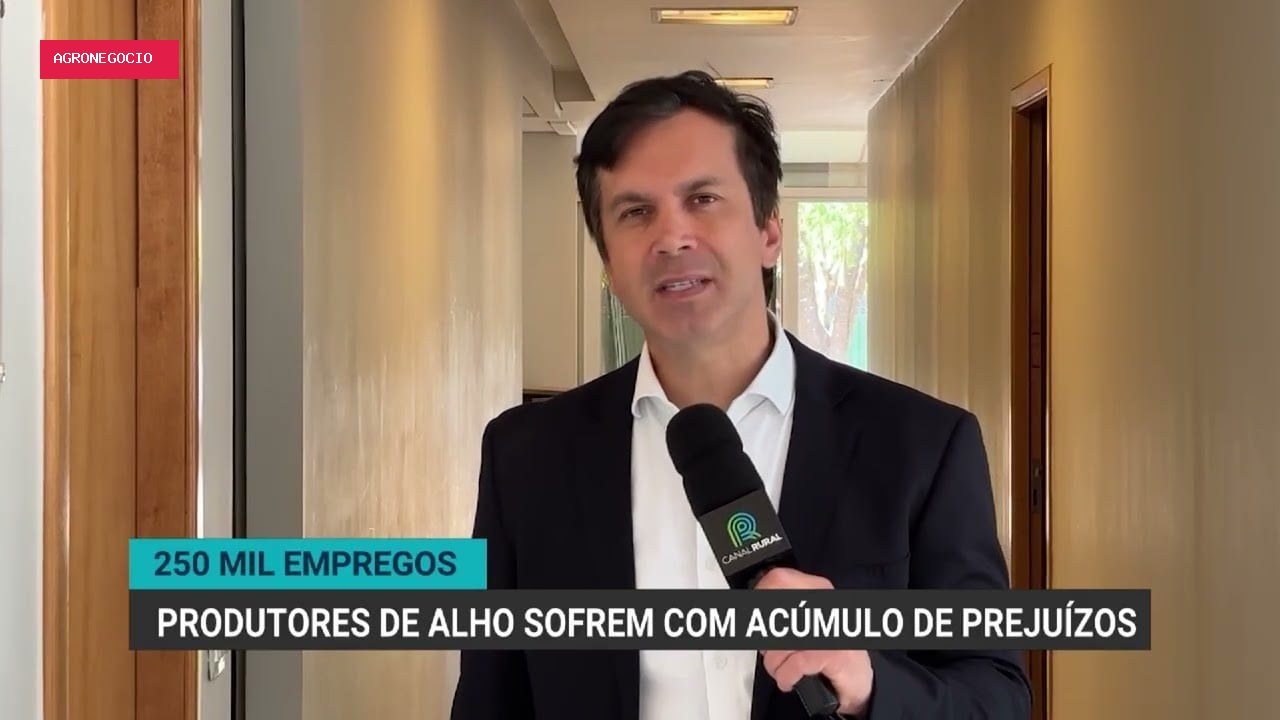 Produtores de alho enfrentam crise e ameaçam 250 mil empregos no Brasil