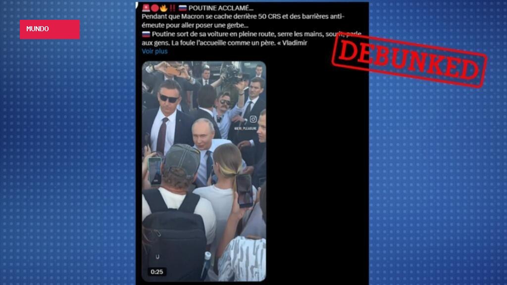 Does Putin travel without security?