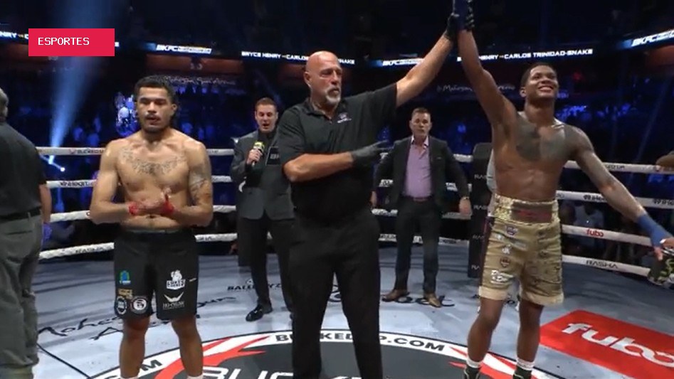 Bare Knuckle: Bryce Henry nocauteia e chega a oito vitórias na organização de boxe sem luvas