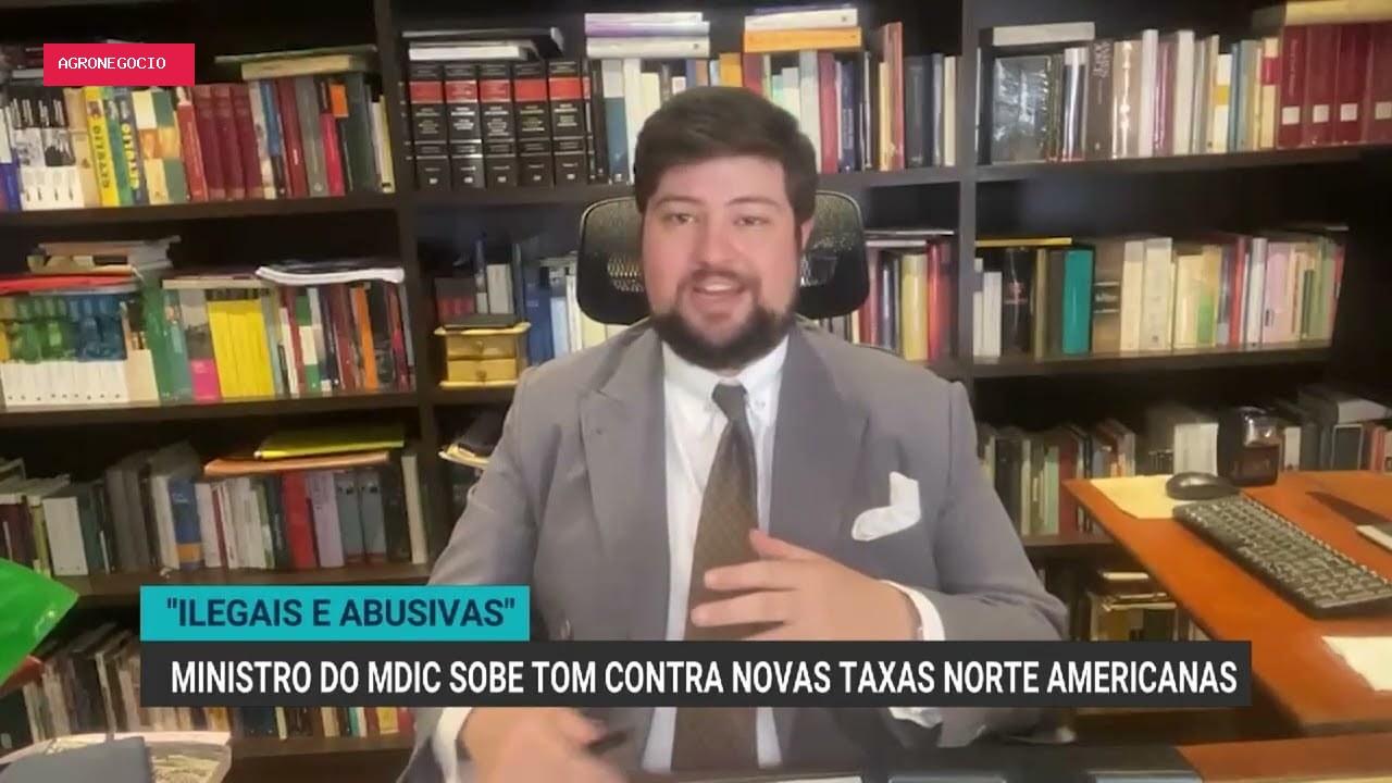 Ministro do MDIC critica tarifas dos EUA como ilegais e abusivas
