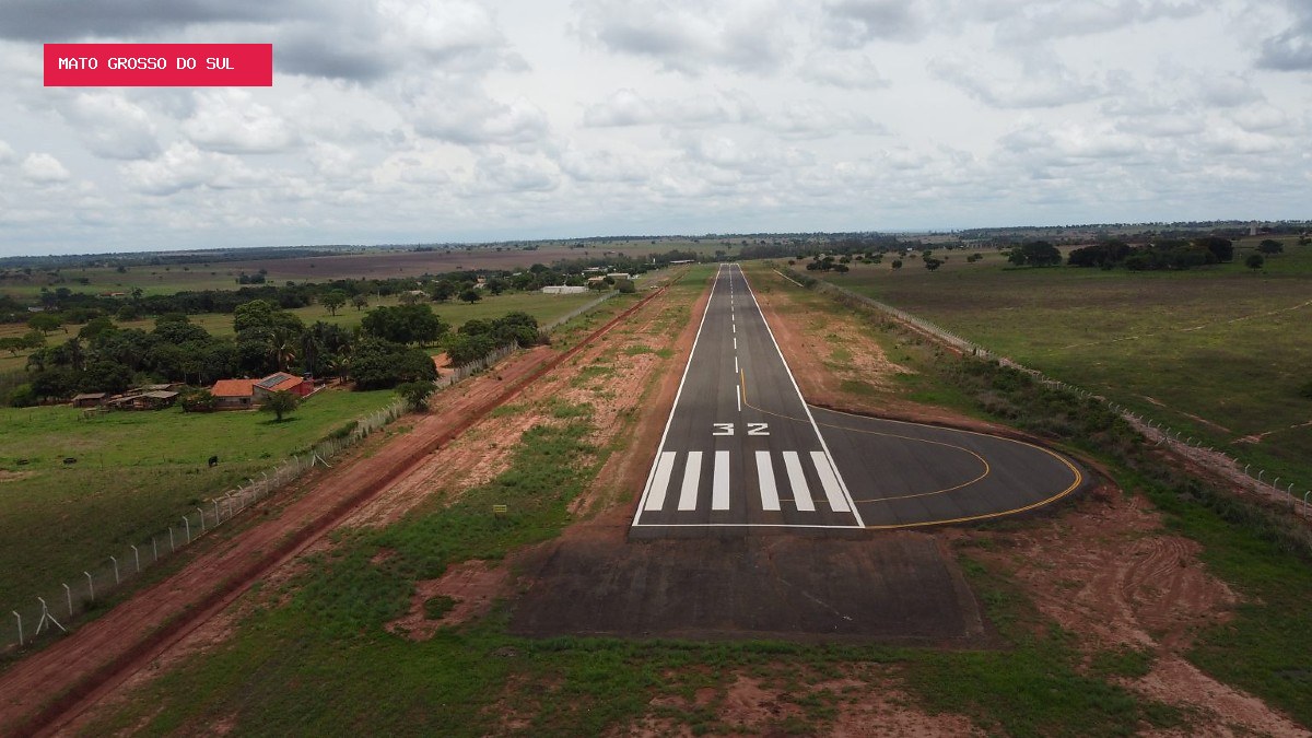 Aparecida do Taboado terá obra de R$ 3,3 milhões para cercamento de aeródromo