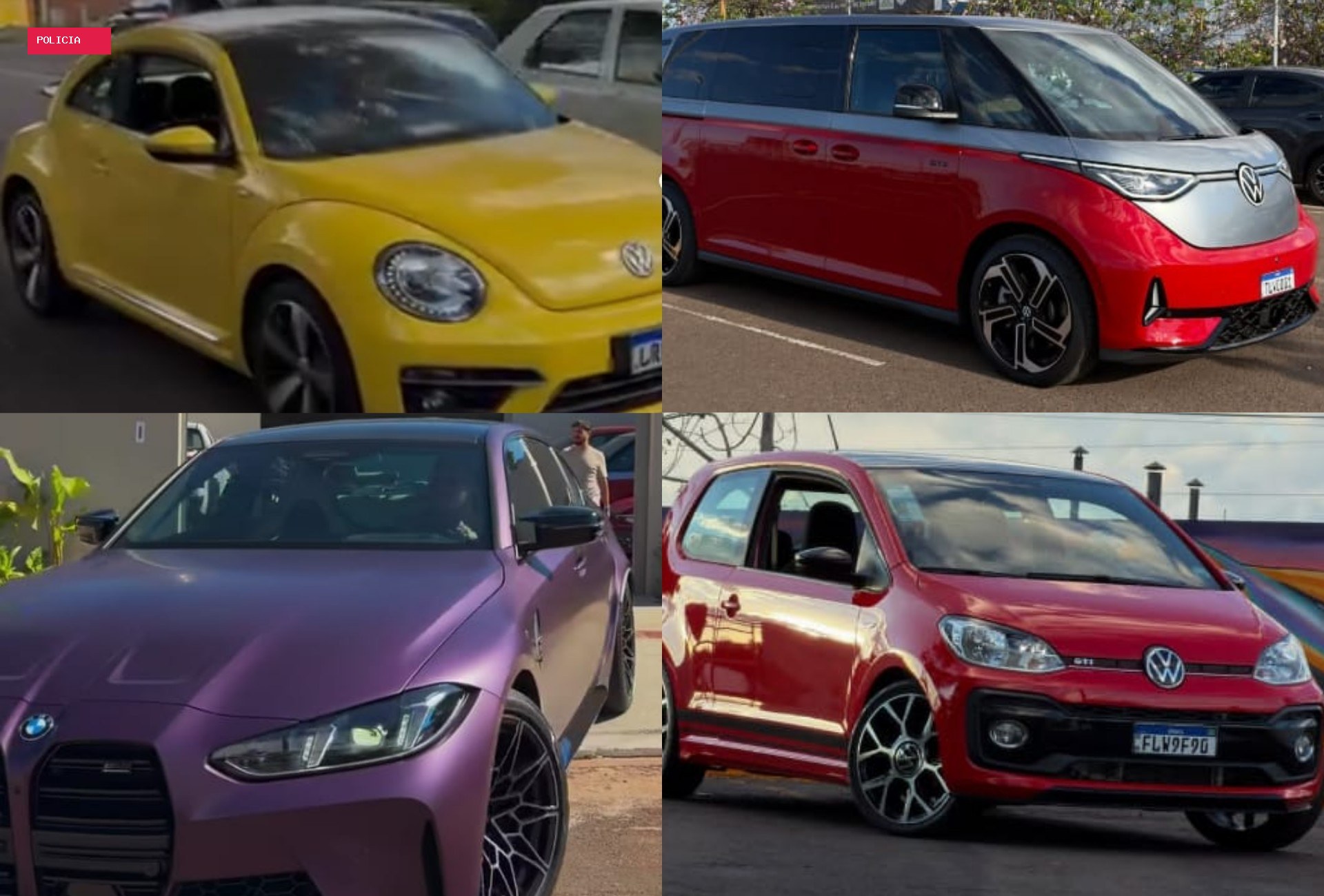 De Porsche a BMW: polícia apreende 22 carros de luxo avaliados em R$ 20 milhões em galpão de influencer