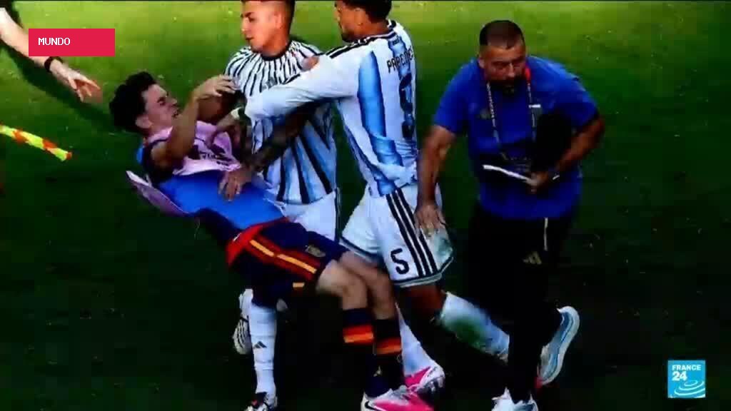 FIFA sanctions Argentina over brawl at World Cup final game