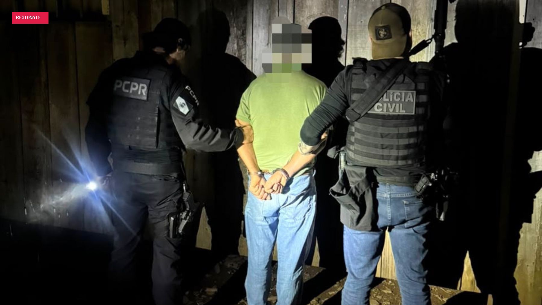 Homem é preso 4 anos após matar a esposa a tiros durante almoço de Páscoa no Paraná