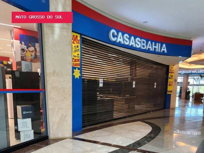Fechamento de lojas das Casas Bahia deixa 130 sem emprego no Estado