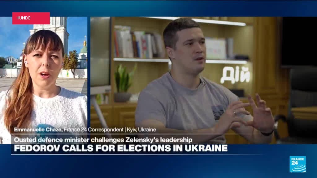 Ousted Ukraine defence minister challenges Zelensky's leadership