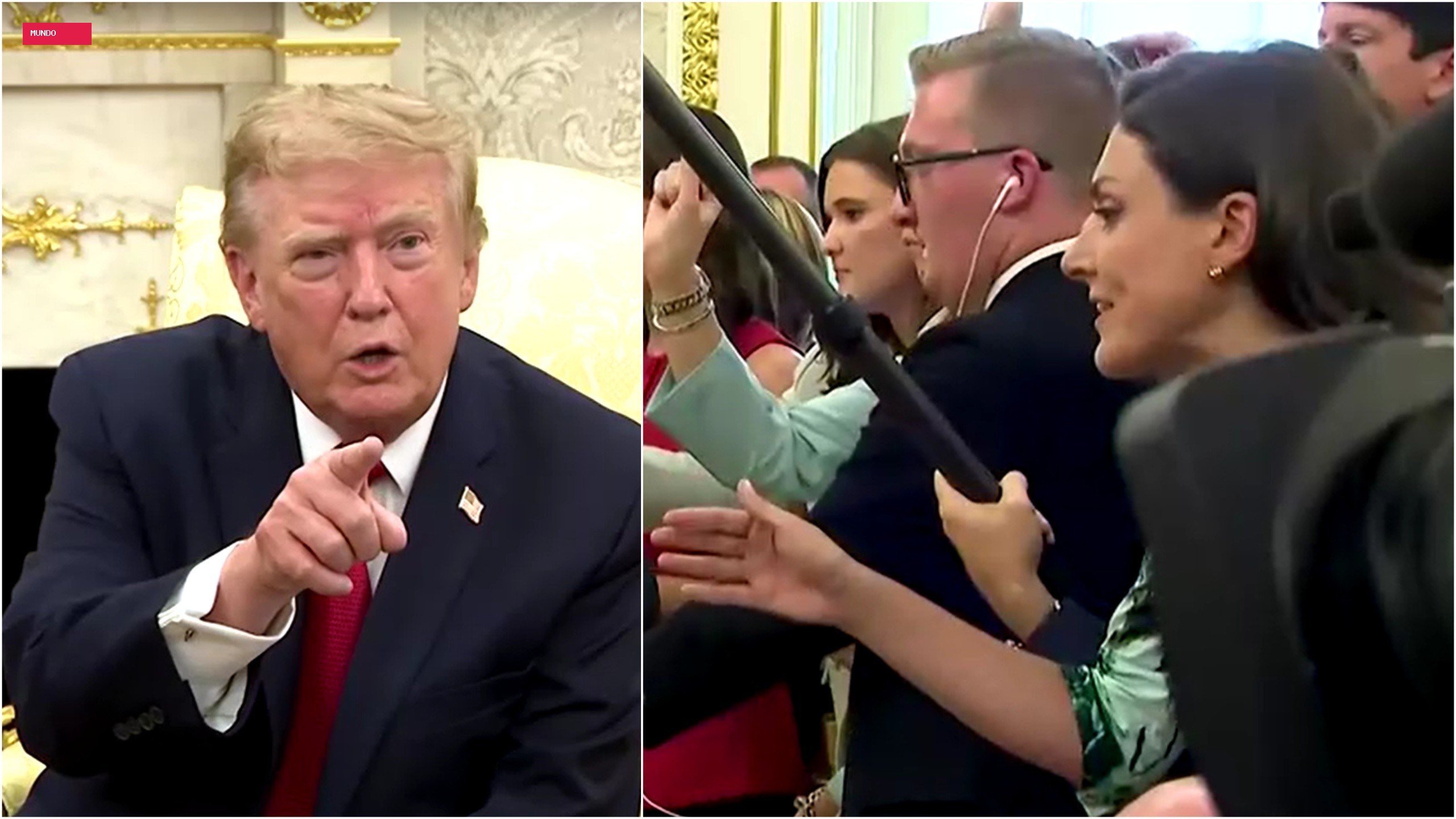 'Fica quieta!': Trump bate boca e manda repórter se calar após pergunta sobre Coreia do Norte