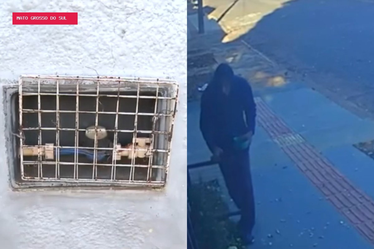 A onda de furtos de hidrômetros que aterroriza moradores em Campo Grande