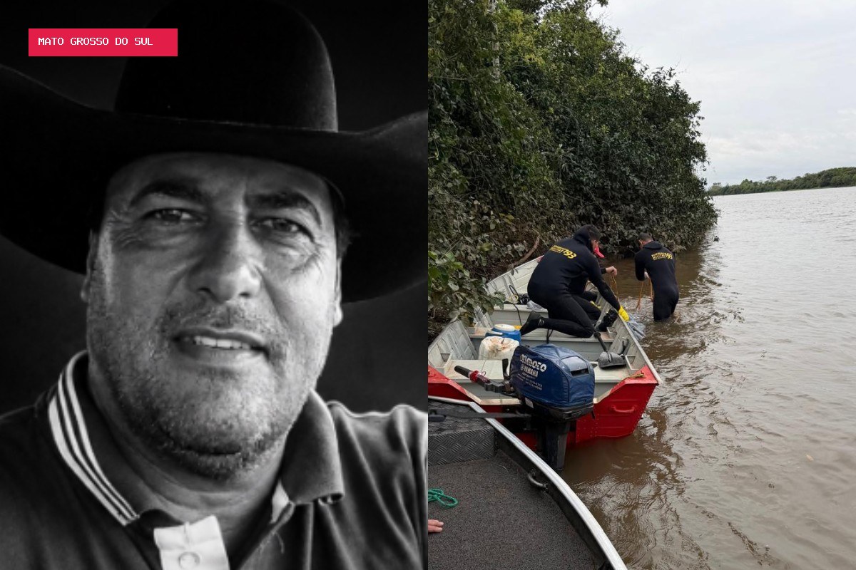 Peão de rodeio desaparece após pedidos de socorro e é encontrado morto em rio de MS