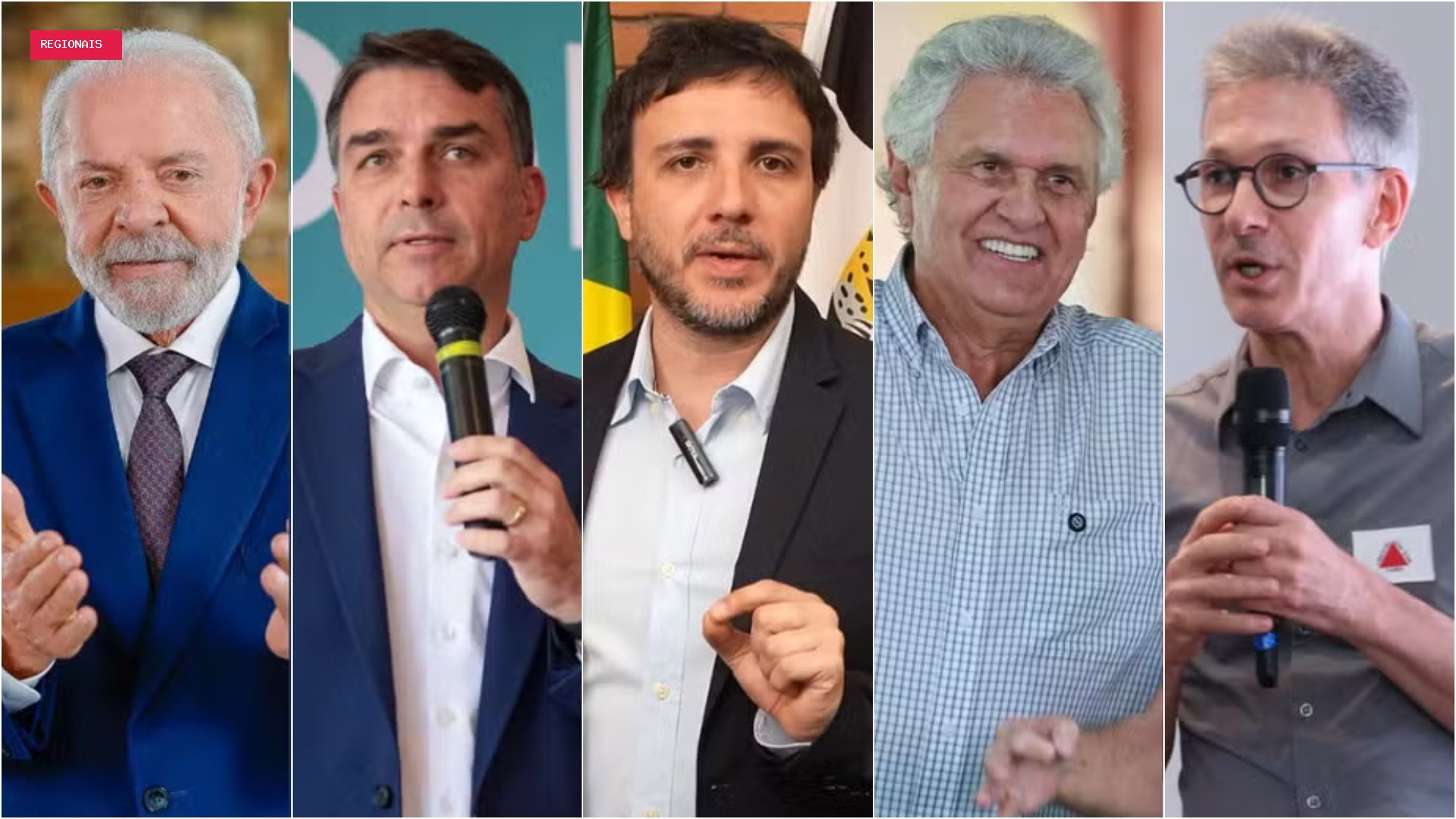 Datafolha em SP: Flávio Bolsonaro, 37%; Lula, 33%; Renan, 5%; Caiado, 4%; Zema, 3%; Cury, 3%
