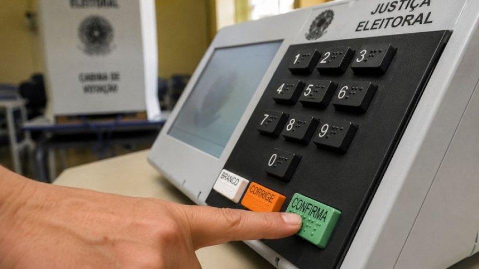 Urna eletrônica — Eleições 2026