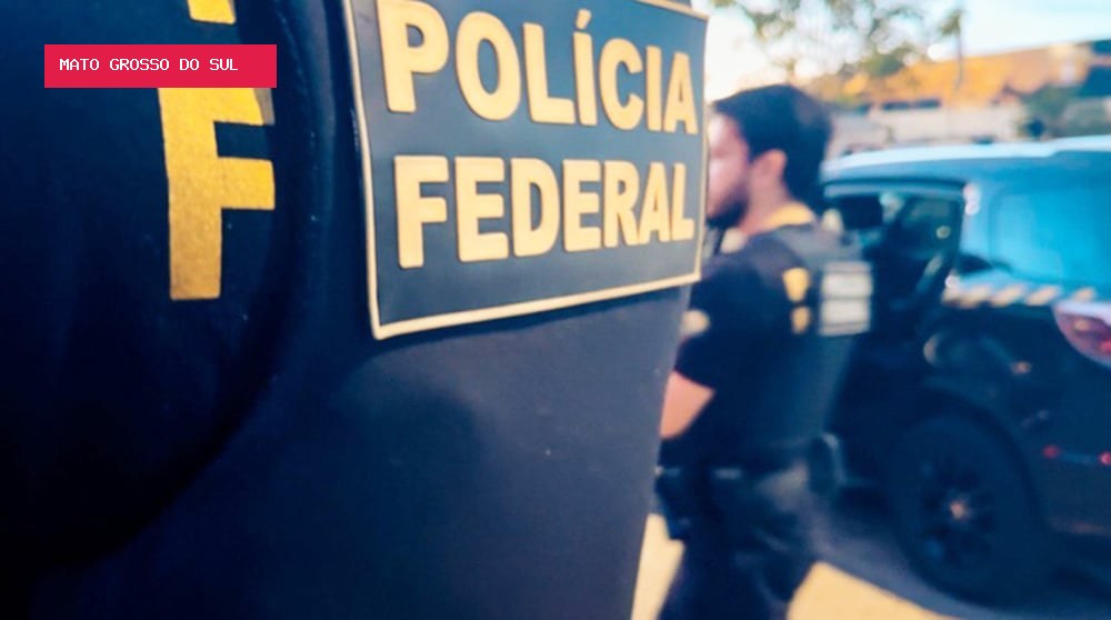 PF cumpre mandados em MS durante operação contra tráfico internacional de drogas