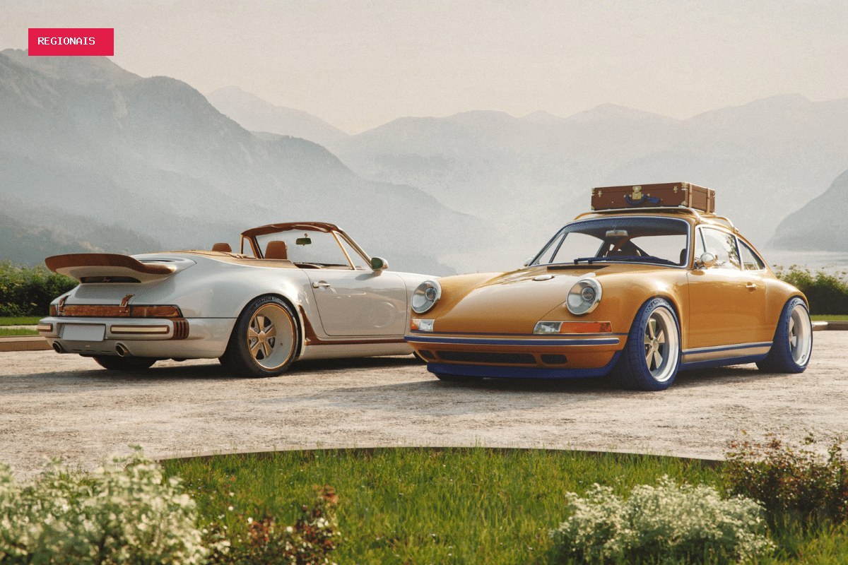 Louis Vuitton une alta moda e automobilismo em Porsche 911