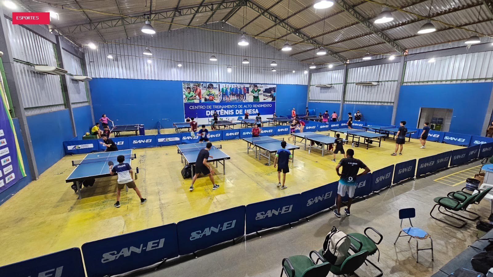 3ª etapa do Campeonato Amapaense de Tênis de Mesa começa neste sábado