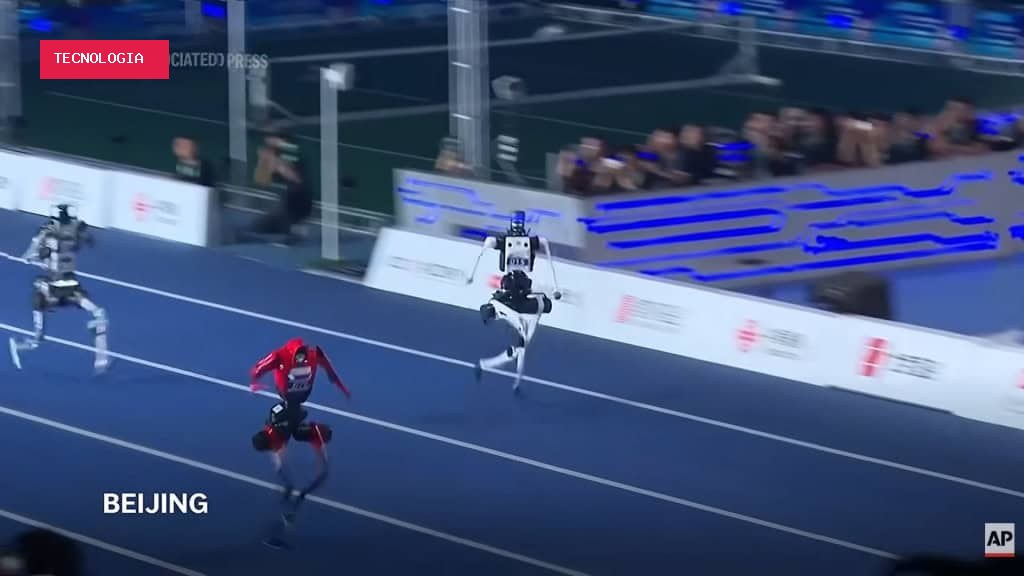 Robô humanoide diminui ainda mais recorde de Usain Bolt