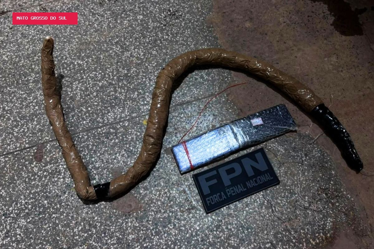 Nove tentativas de entrega de drogas por drones são frustradas em presídios de MS; homem é preso