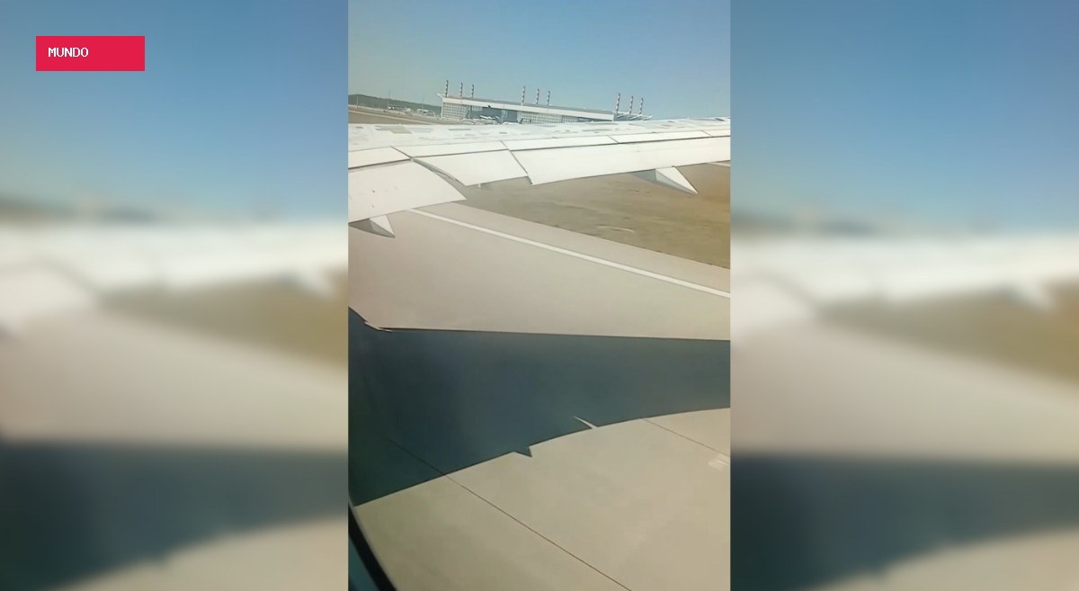Vídeo mostra momento em que avião levanta voo fora da pista em Munique, raspa a cauda e retorna ao aeroporto