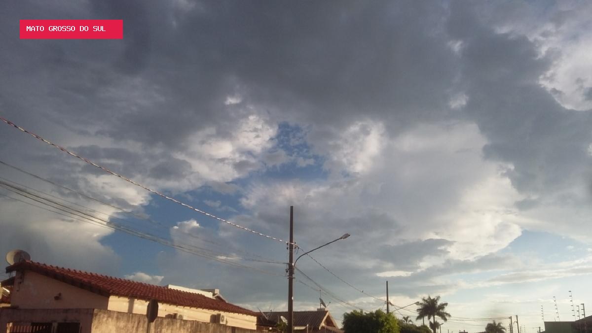 Mato Grosso do Sul terá sábado de calor e possibilidade de chuva