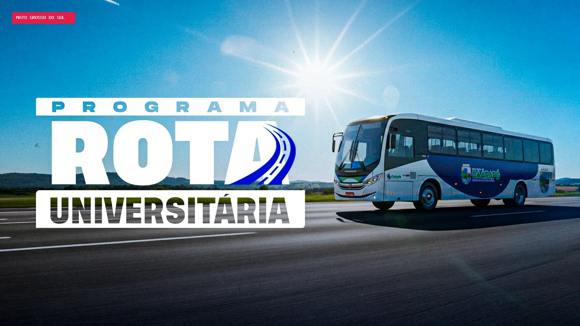 Caarapó abre 10 vagas para transporte universitário gratuito até Dourados