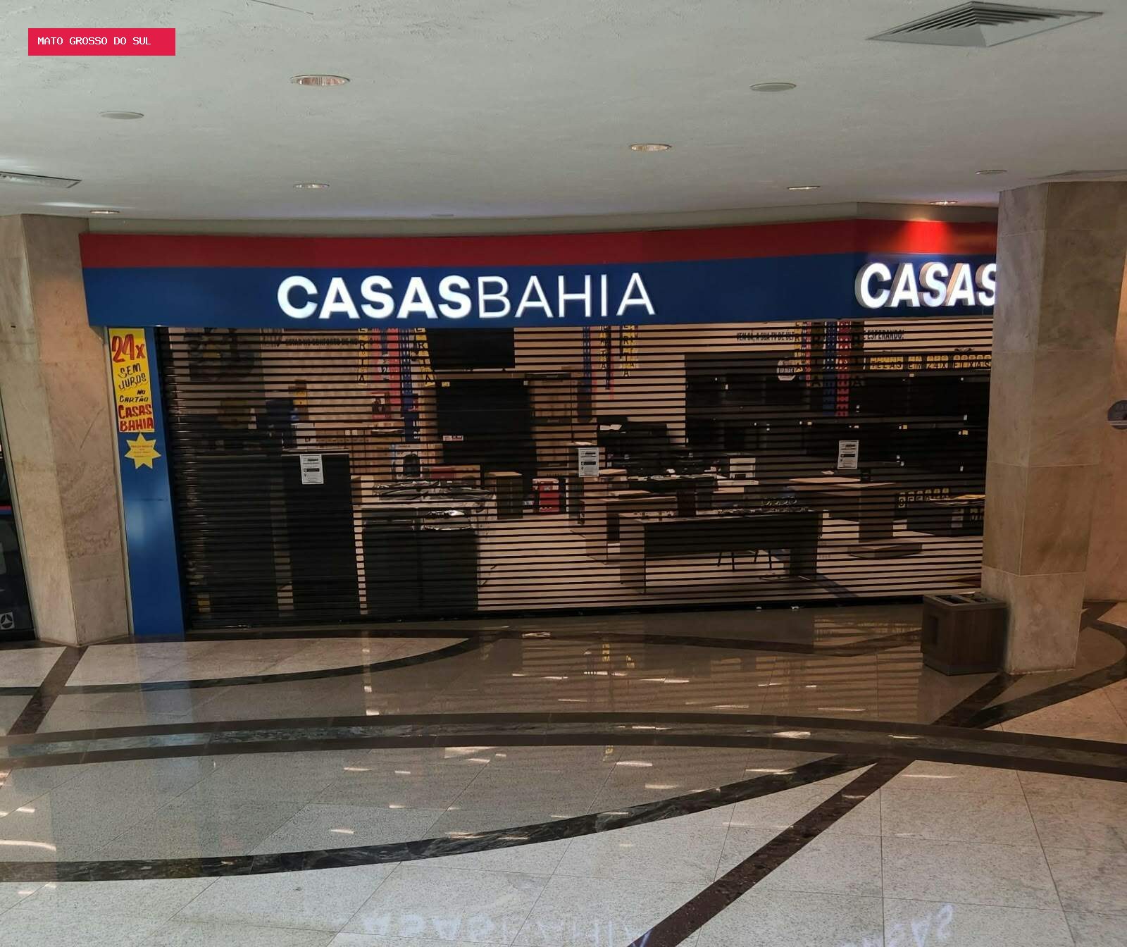 Casas Bahia pede recuperação judicial após fechar 298 lojas, cinco em MS