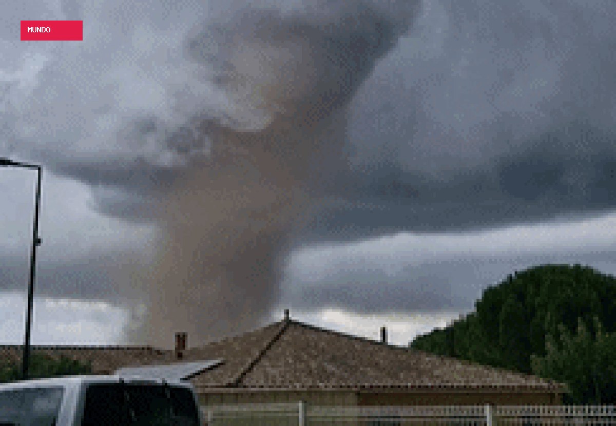 Tornado deixa feridos e causa estragos no sul da França