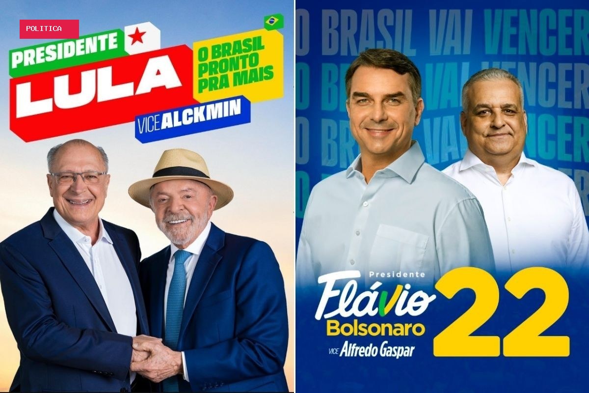Eleições 2026: os logos dos candidatos à Presidência do Brasil