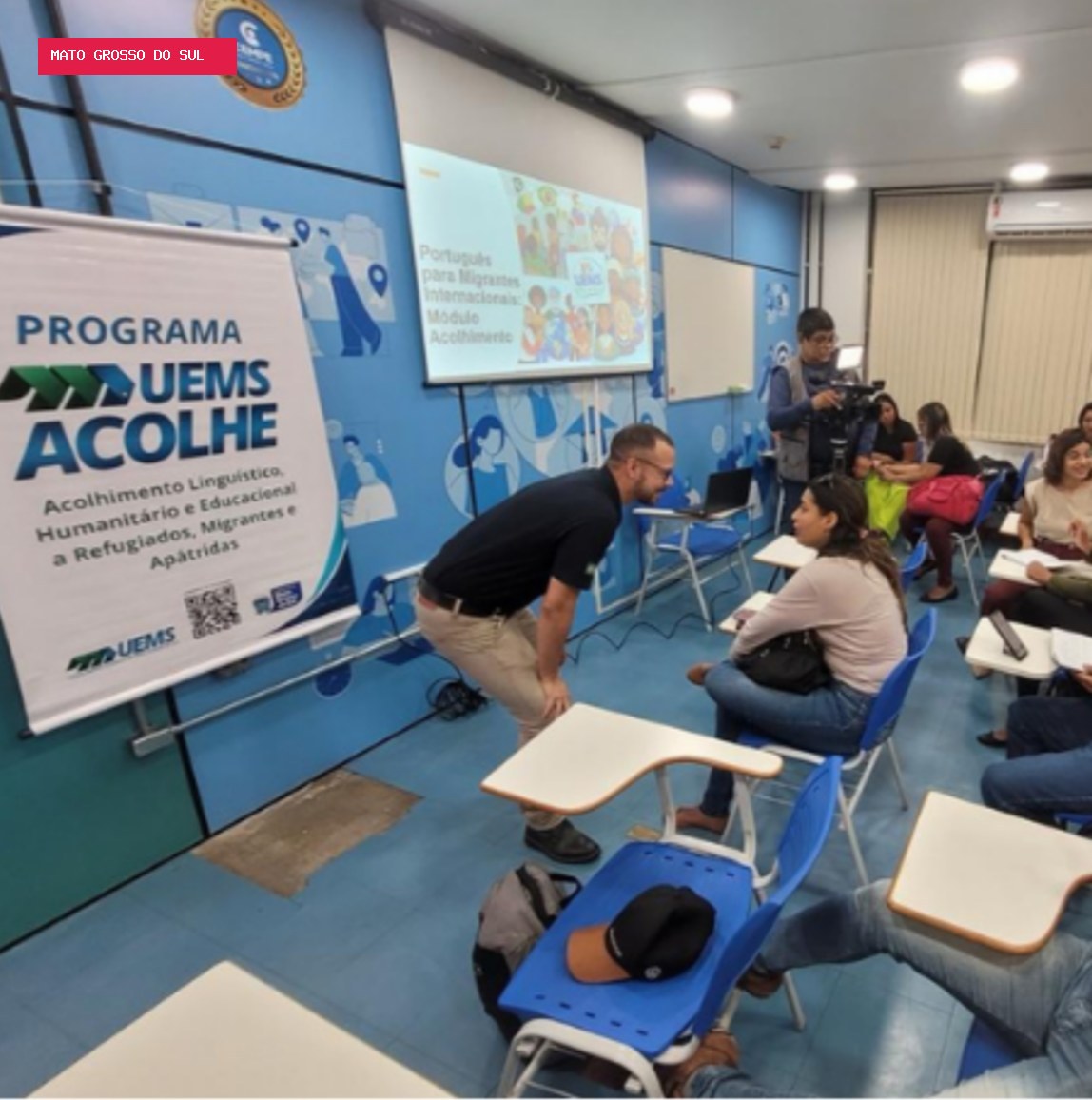 UEMS abre inscrições para voluntários ensinarem português a estrangeiros