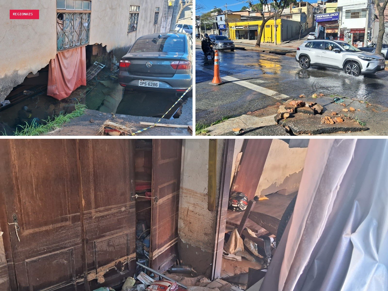 Obra da Copasa pode afetar abastecimento de água na região Oeste de BH nesta segunda-feira