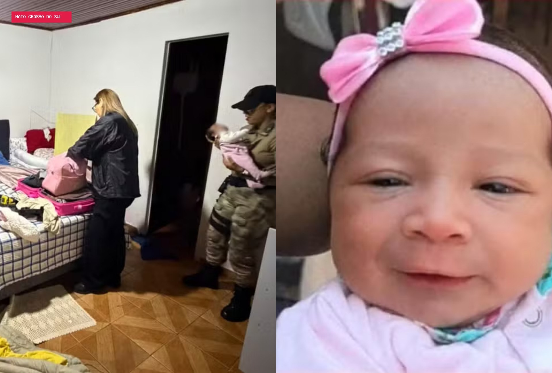 O que se sabe sobre o sequestro da bebê de menos de um mês em Campo Grande, encontrada no Paraguai